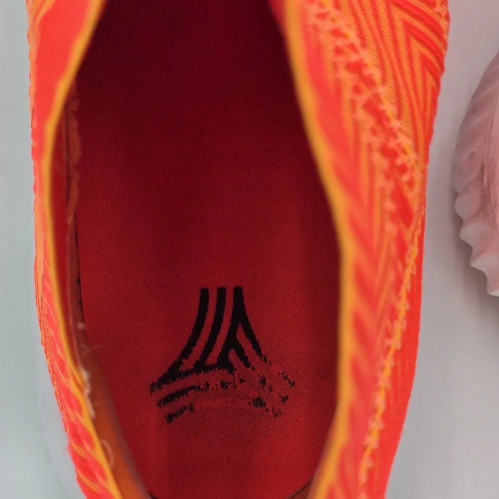 Adidas Nemeziz Tango 17+ 360 Agility IN Shoes Mens 10 Solar Orange Red‎ DA9583